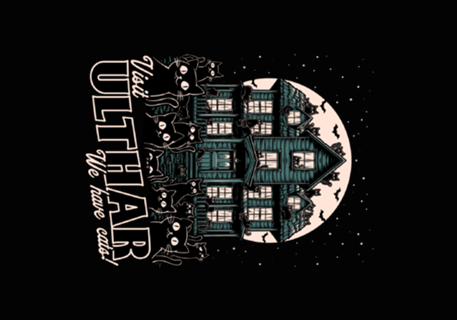 Cats Visit Ulthar - Cute Horror Lovecraft