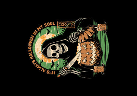 Halloween in my Soul - Pumpkin Skeleton Carving