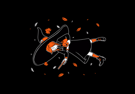 Salt Witch Girl - Spooky Halloween Autumn