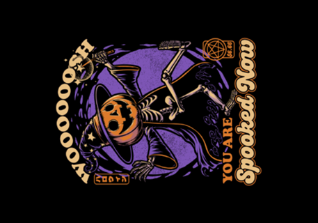 Spooky Pumpkin Wizard - Creepy Halloween Magazine