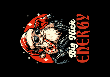 Big Santa Claus - Christmas Pun Joke Gift