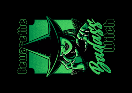 Beware Green Witch - Musical Movie Gift