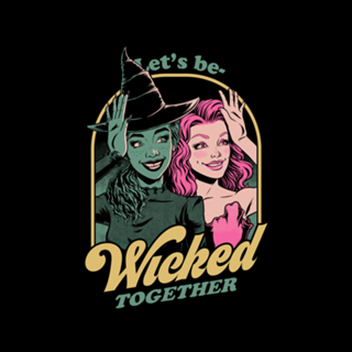 Green and Pink Witches - Musical Movie Gift