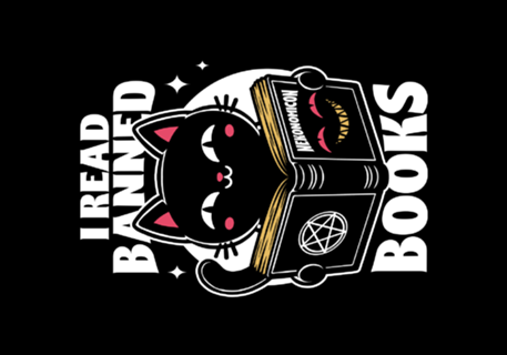 Cat Book Necronomicon - Horror Bookworm