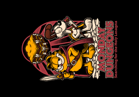 Monday Dungeons Lasagna - RPG Food Fantasy