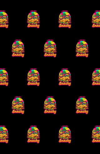 Cat Psychedelic Food Trip - Comic Character
