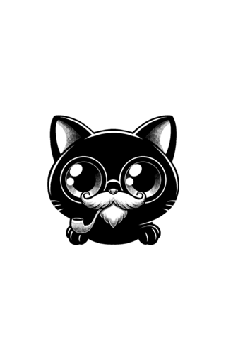Therapist Cat - Cute Irony Pet