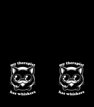 Therapist Cat - Cute Irony Pet