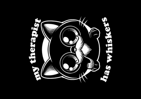 Therapist Cat - Cute Irony Pet