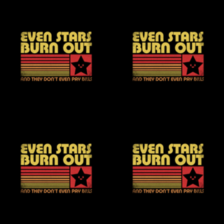 Burnout Star Vintage - Sarcastic Irony Gift