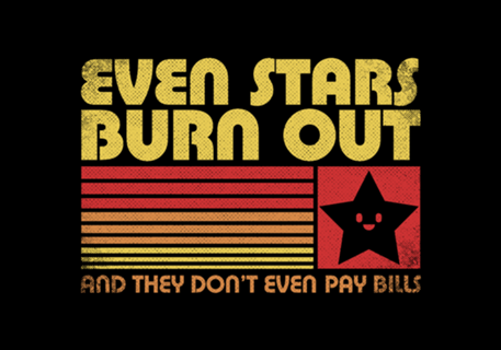 Burnout Star Vintage - Sarcastic Irony Gift