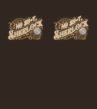 Book Detective Quote - Vintage Victorian Lettering