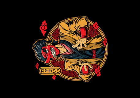 Stylish Tengu - Japanese Asian Folklore