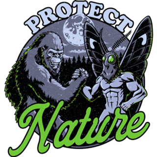 Cryptids Protect Nature - Sasquatch Mothman Gift