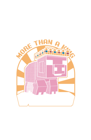 Pig Legend Gamer - Block Movie Gift