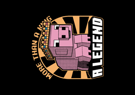 Pig Legend Gamer - Block Movie Gift