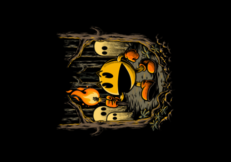 Game Forest Ghosts - Retro Videogame Gift