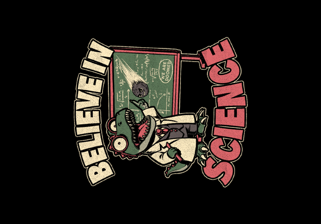 Dino Believe in Science - STEM calculus Gift