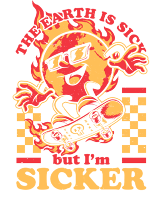 Earth Skate Fire - Global Warming Alert