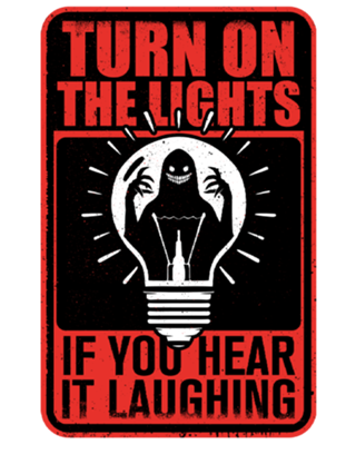 Horror Signs Darkness Creatures - Spooky Creepy