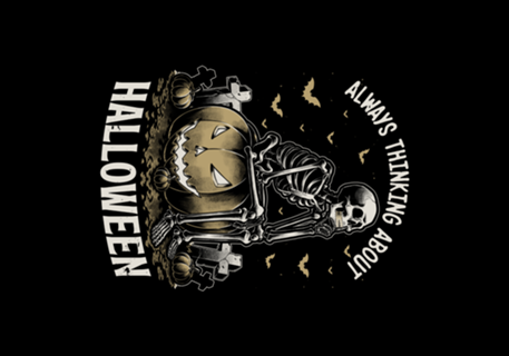 The Halloween Thinker - Spooky Season Gift