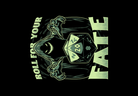 RPG Dice Fate - Fantasy Evil Game Master