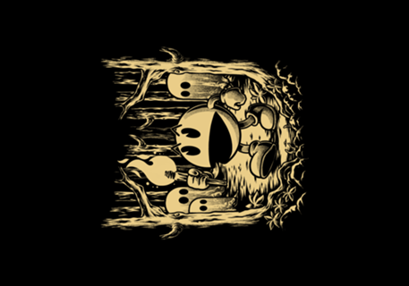 Game Forest Ghosts - Retro Videogame Gift - color