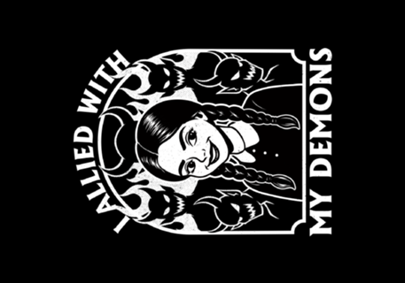 Goth Girl Demons - Sarcasm TV Show Gift