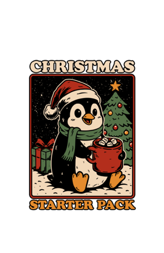 Christmas Penguin Starter Pack - Cute Pet Gift