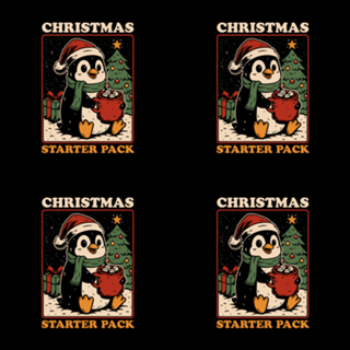 Christmas Penguin Starter Pack - Cute Pet Gift