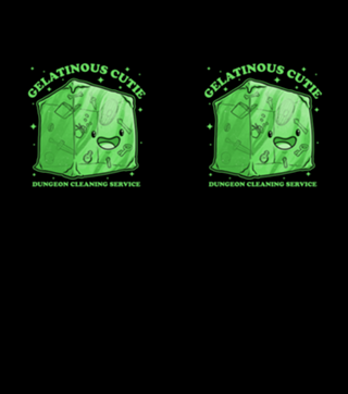 Gelatinous Cute Dungeon Monster - RPG Boardgame