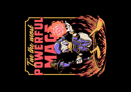 Powerful Duck Mage - Fantasy Game Gift