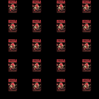 Dragon Office RPG - Fantasy Cover Book Gift