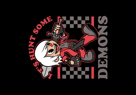 Game Mascot Devil Hunter