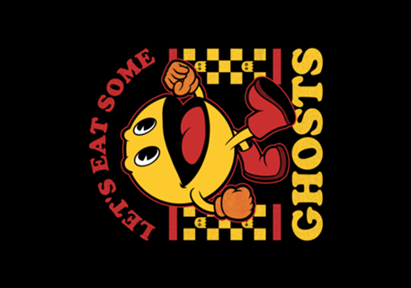 Game Mascot Ghost Eater