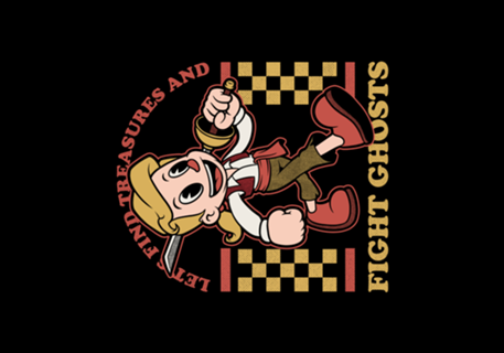 Game Mascot Monkey Pirate