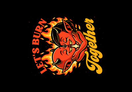 Valentines Burn Together