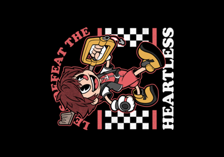 Game Mascot Hearts Key