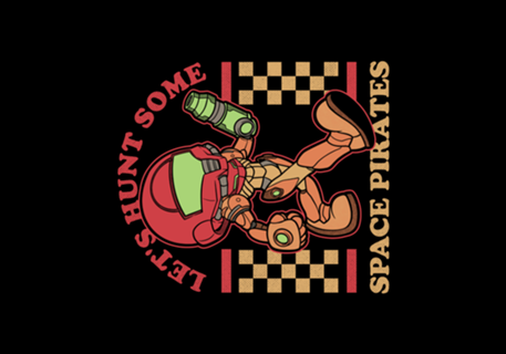Game Mascot Intergalatic Hunter