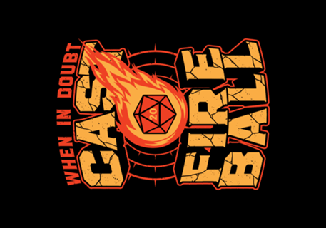 RPG Cast Fireball Quote