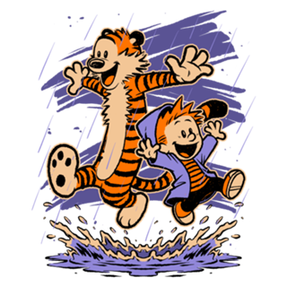 Rainy Day Tiger Boy