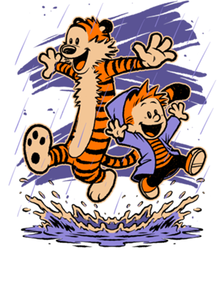 Rainy Day Tiger Boy