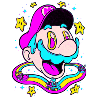 Psychedelic Mushroom Race