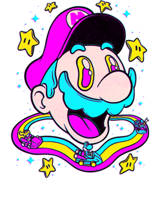 Psychedelic Mushroom Race