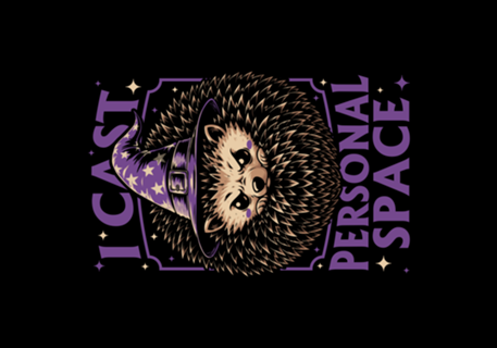 Hedgehog Wizard Magic