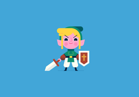 Almofada do Zelda game