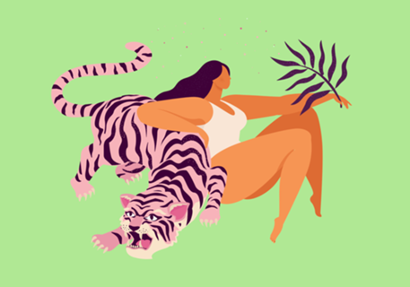Pink Tiger Girl
