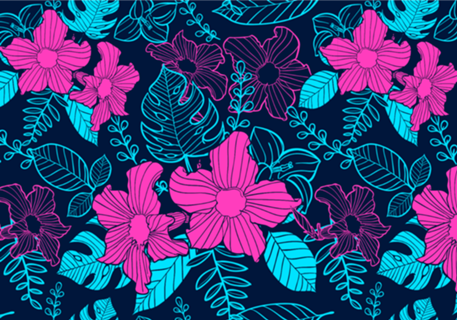 Neon Flowers