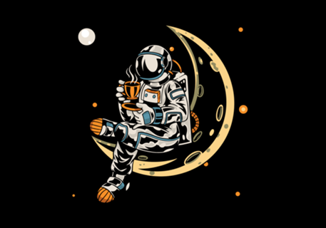 Coffee on the Moon