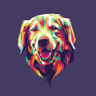 Colorful Dog